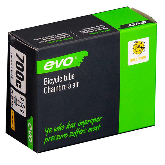 EVO, Presta, Tube, Length: 48mm, 700C, 23-25C