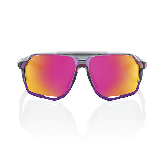 100% S2 Tokyo Night Purple Multilayer Mirror Sunglasses - MetroCycle