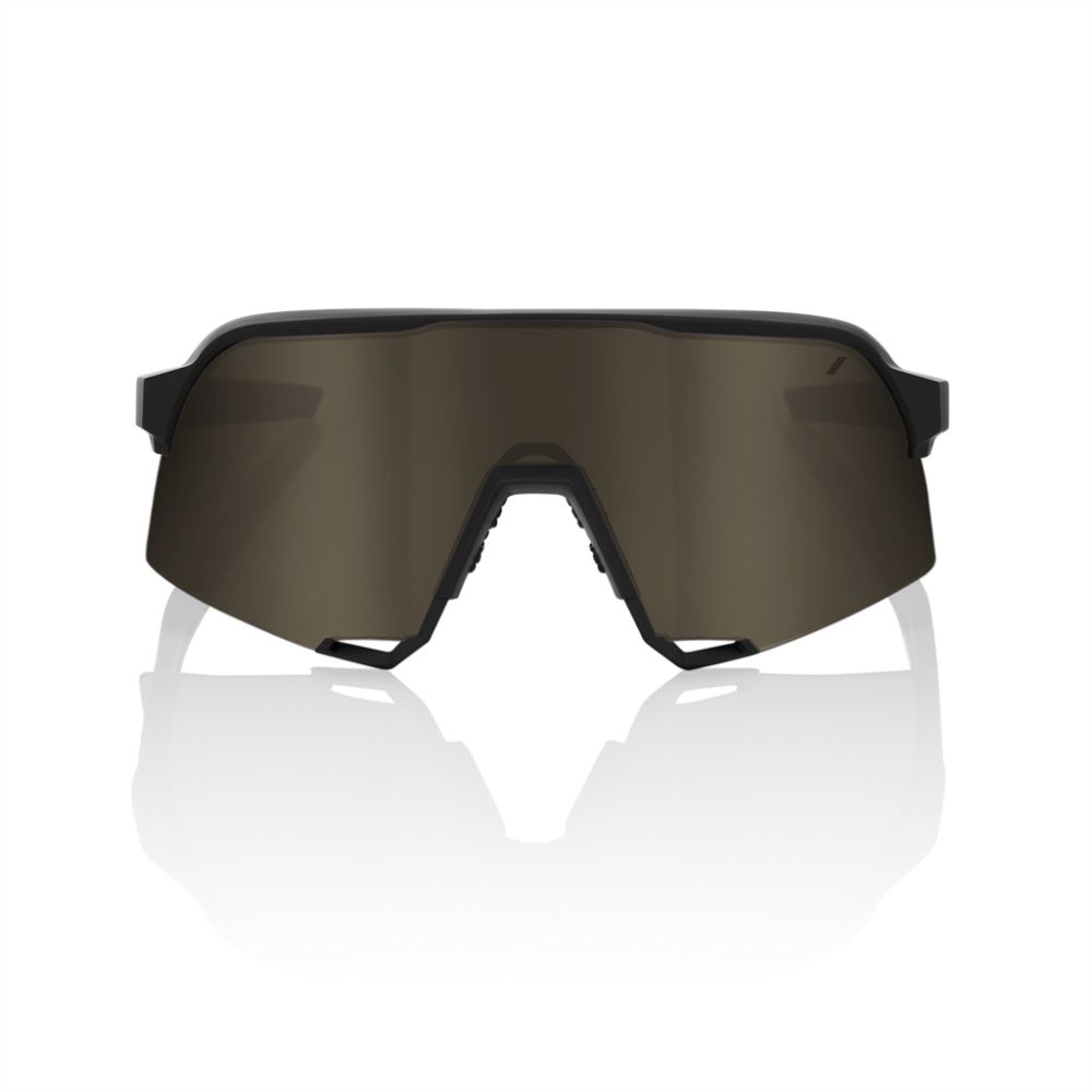 100% S3 soft tact black Sunglasses - MetroCycle