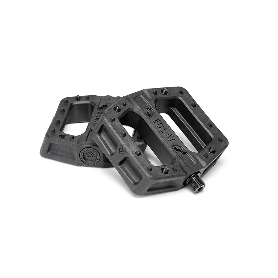 Eclat, Juggernaut, Platform Pedals, 9/16'', Black, Pair
