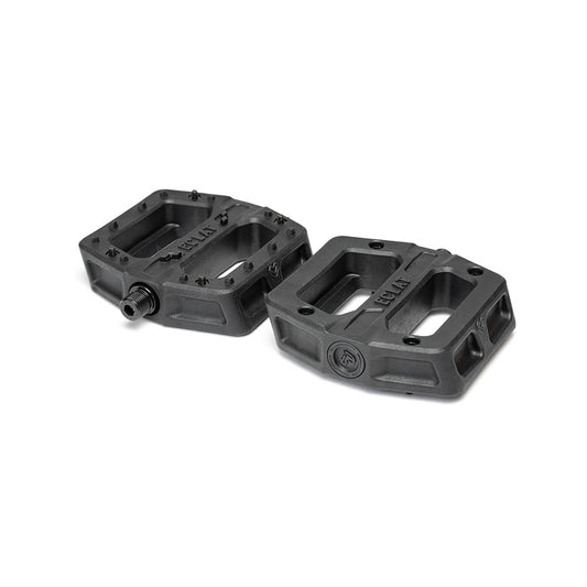 Eclat, Juggernaut, Platform Pedals, 9/16'', Black, Pair