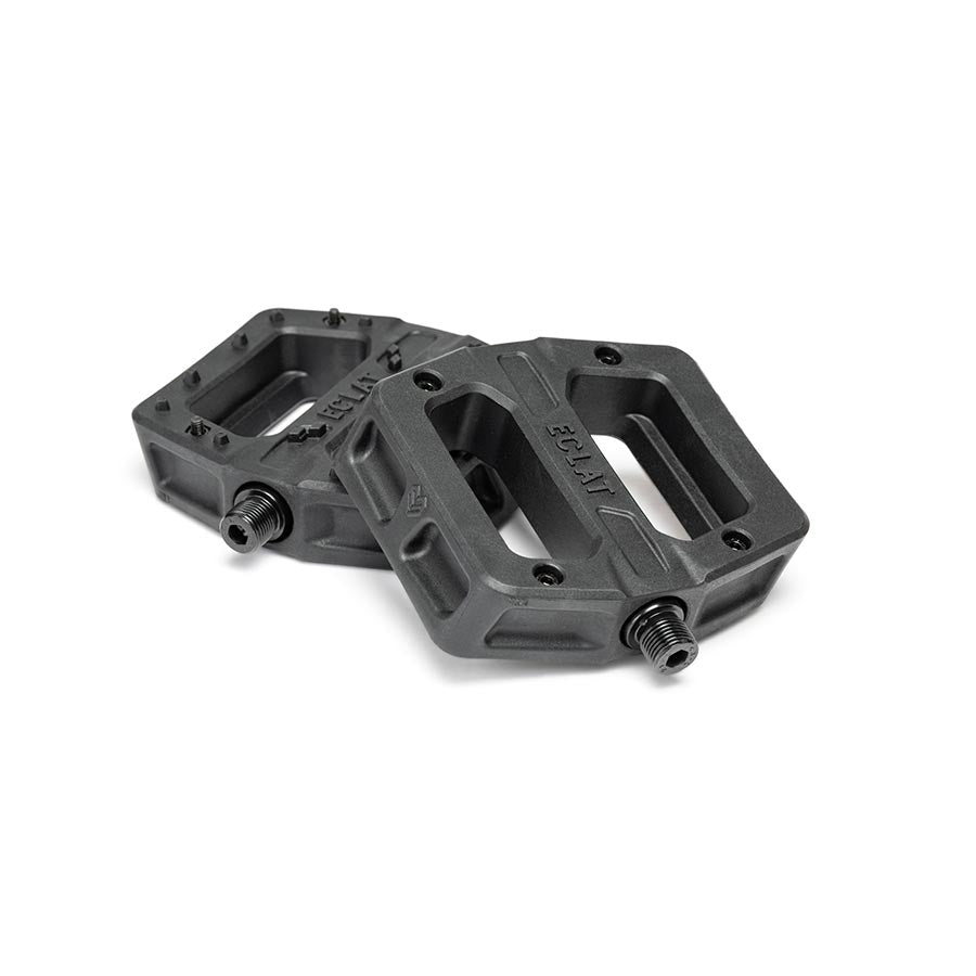 Eclat, Juggernaut, Platform Pedals, 9/16'', Black, Pair