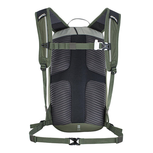 EVOC, Ride 8, Hydration Bag, Volume: 8L, Bladder: Not included, Stone - Dark Olive