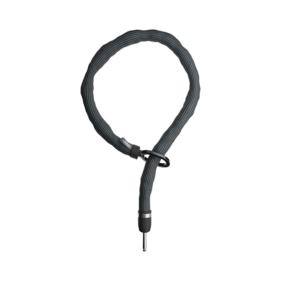 Abus ACH Superior Adaptor Chain frame lock, 100cm, 7mm thick, black bicycle security lock with chain and lock mechanism.