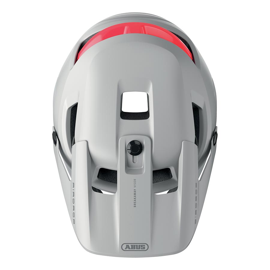 Abus AirDrop MIPS full face helmet in velvet black with size LXL, featuring a sleek design and MIPS safety technology.