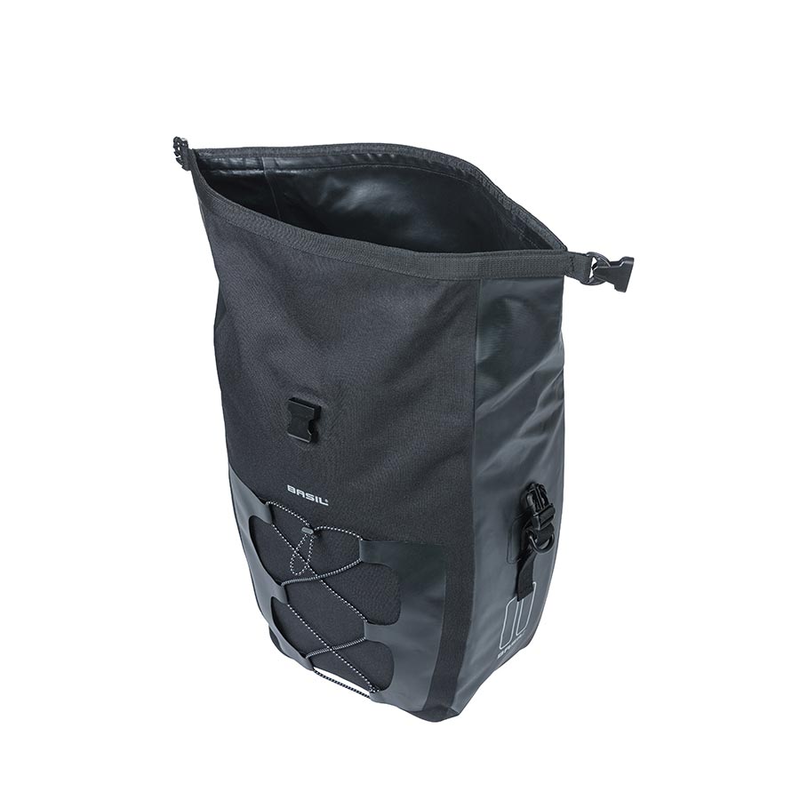 Basil, Navigator, Pannier, Single, 32L, Black