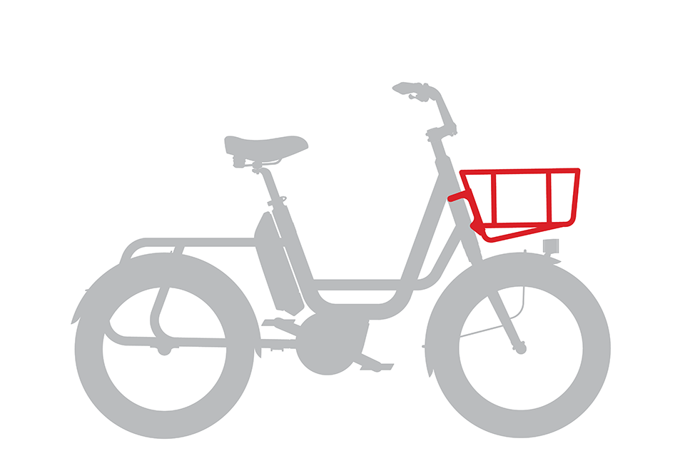 Benno City Front Basket - MetroCycle