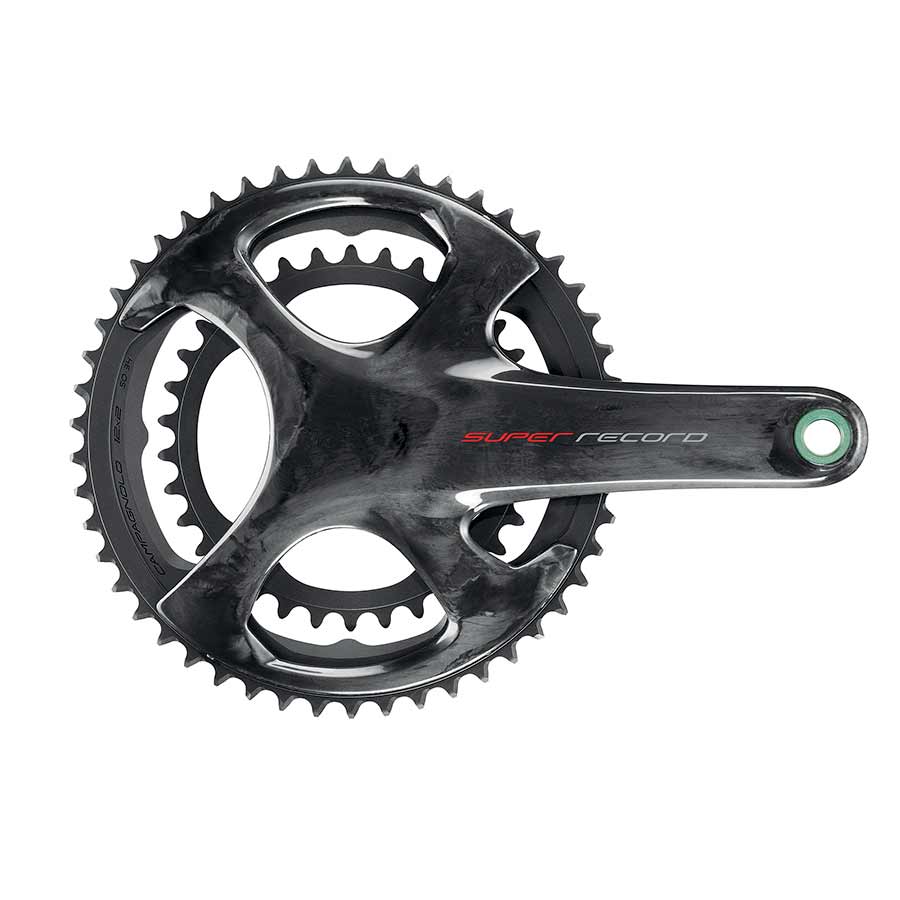 Campagnolo, Super Record, Crankset, Speed: 12, Spindle: 25mm, BCD: 112/145, 34/50, UltraTorque, 170mm, Carbon, Road Disc