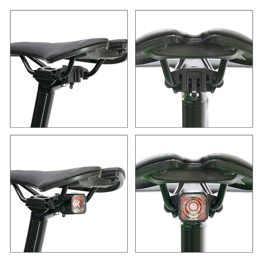 CatEye, RM-3 Saddle rail bracket, Fits Nano60, VIZ 100/150 I and II, vVIZ100, Rapid Mini and Micro