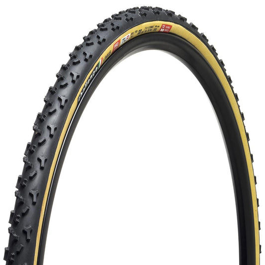 Challenge Limus Pro Handmade gravel tires, 700x33c, tubeless-ready, tanwall, folding, 300 TPI for gravel biking.
