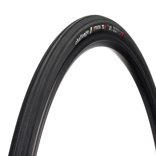 Challenge, Strada Race TLR, Tire, 700x30C, Folding, Tubeless Ready, Vulcanized, Nylon, 120TPI, Black