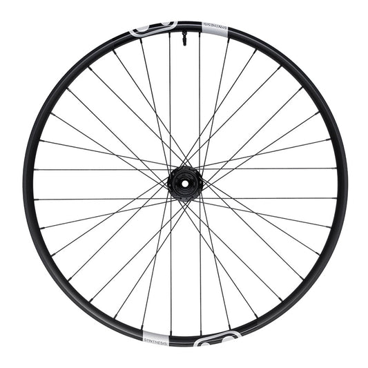 Crankbrothers Synthesis Alloy DH wheels with 29-inch alloy rim, disc brake compatible, front 28mm internal width, 6-bolt disc mount