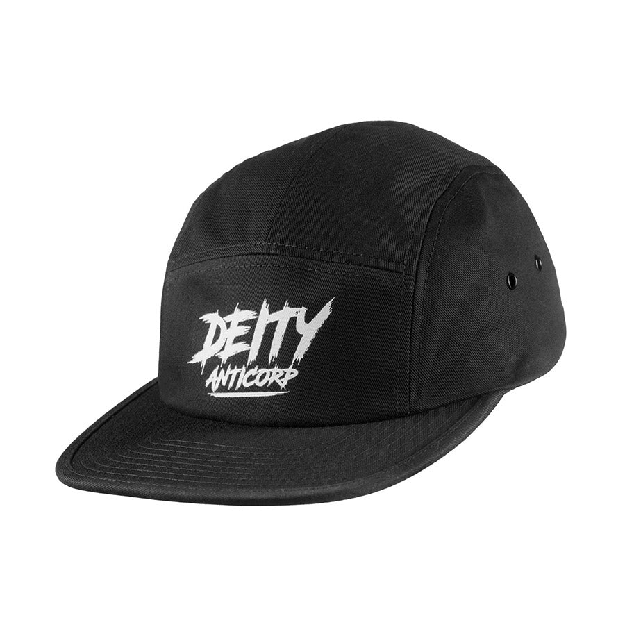 Deity Slasher trucker hat, casual and shop wear, with a mesh back and bold graphic design on the front.