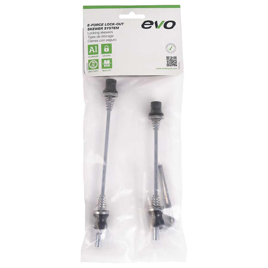 EVO, E-Force Lock-Out, Wheel skewers,