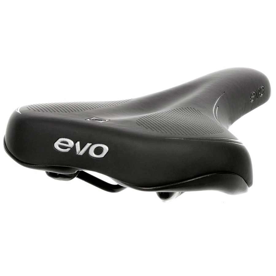Evo, Recreational, Saddle, 282 x 172mm, Men, Black