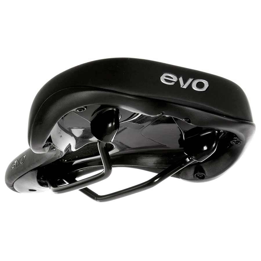 Evo, Recreational, Saddle, 282 x 172mm, Men, Black
