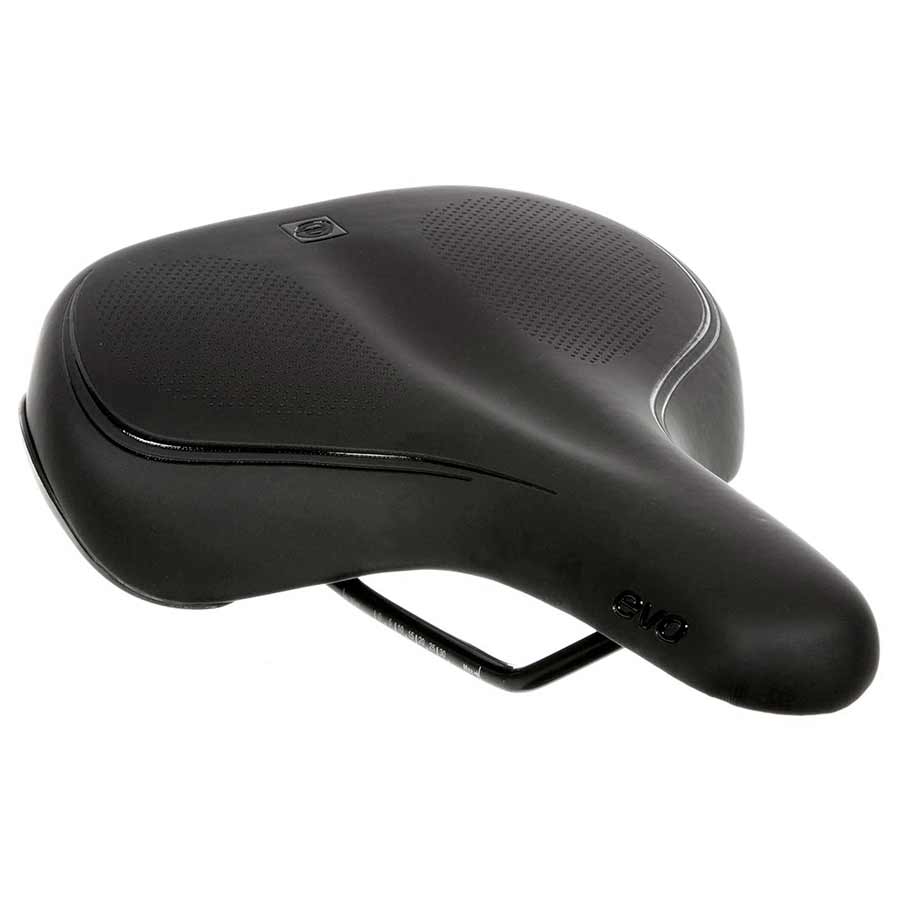 Evo, Recreational, Saddle, 282 x 172mm, Men, Black