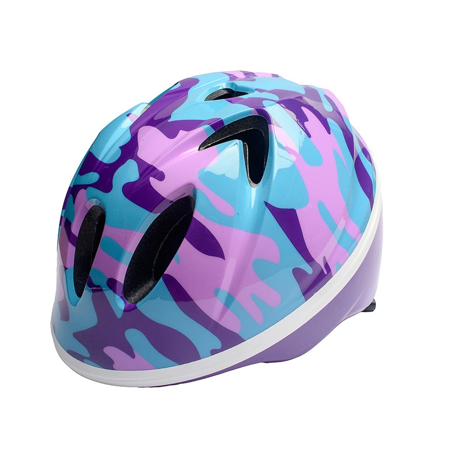 EVO, Beep Beep, Helmet, Blue Camo, 44 - 50cm