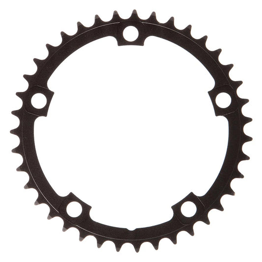 FSA, 39T, 10/11sp., BCD: 130mm, 5 Bolts, Pro Road, Inner Chainring, For Double, Aluminum, Black, 371-0139D