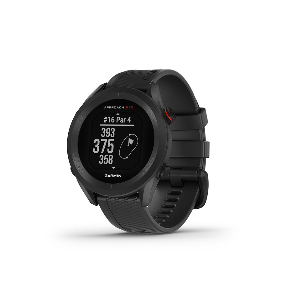 Garmin, Approach S12 , Watch, Watch Color: Black, Wristband: Black - Silicone