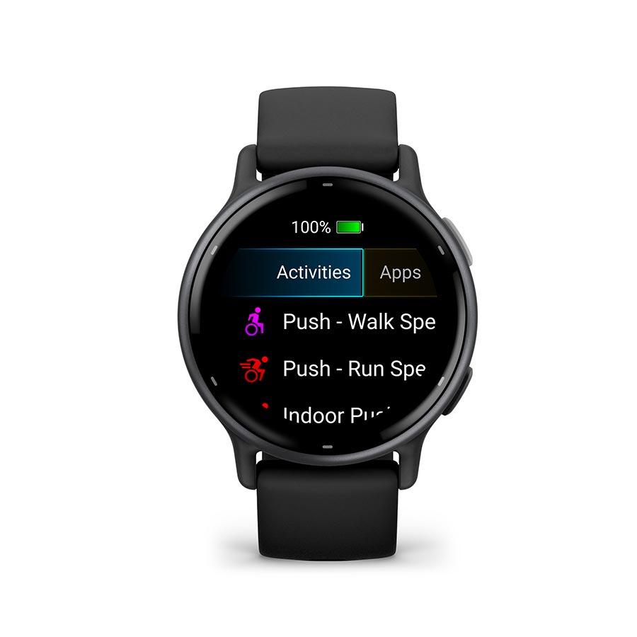 Garmin, vivoactive 5, Watch, Watch Color: Black, Wristband: Black - Silicone