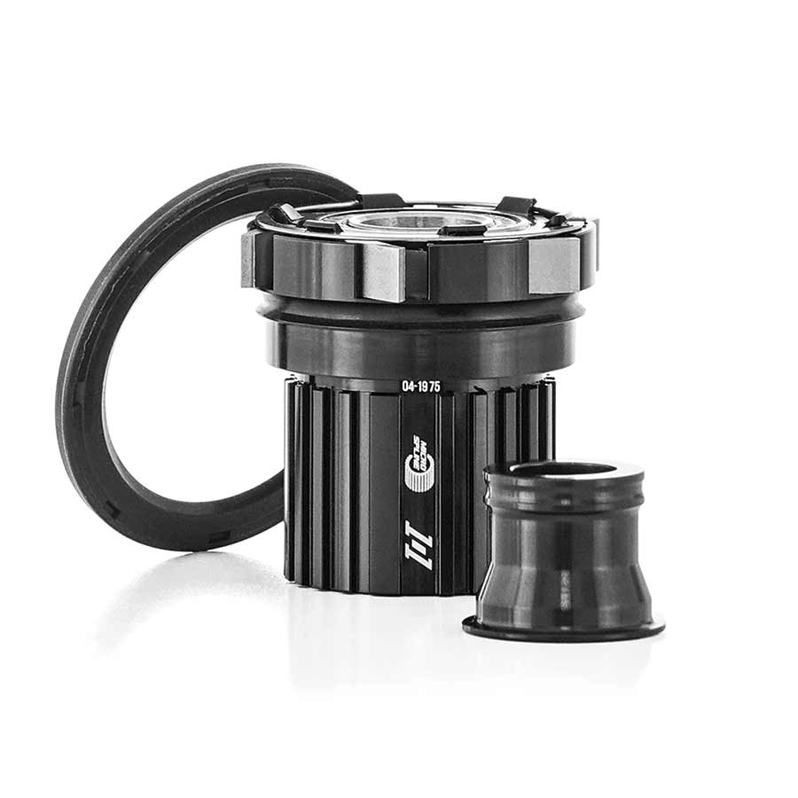 Industry Nine 1/1 freehub body for Shimano road and MTB 11-speed hubs, compatible with freehub bodies and upgrade kits.
