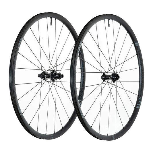 Industry Nine, Solix SL AR25, Wheel, Front and Rear, 700C / 622, Holes: F: 24, R: 24, F: 12mm, R: 12mm, F: 100, R: 142, Disc Center Lock, Shimano Road 11, Set