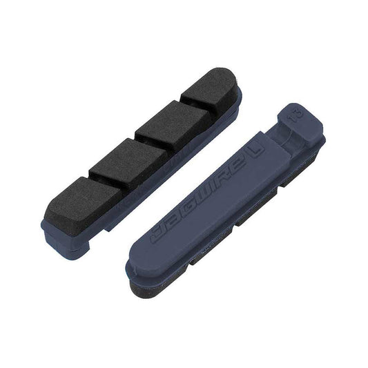 Jagwire, Road Pro S, Road brake pad inserts (SRAM/Shimano), Power, Black/Yellow, Pair