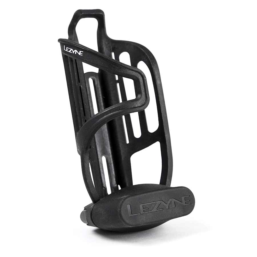 Lezyne, Tubeless Flow Storage Loaded, Bottle Cage, Composite, Includes CO2 Head, V18 Multi-Tool with Tubeless Reamer & Tire Plug Kits, 2 CO2 Cartridges (Right)