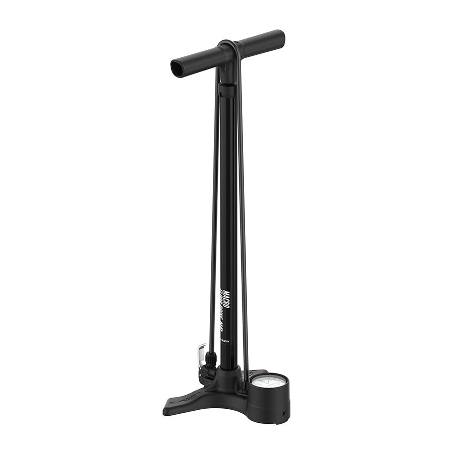 Lezyne, Macro Floor Drive 2.5'', Floor Pump, Dual Valve Head, 220psi, Red