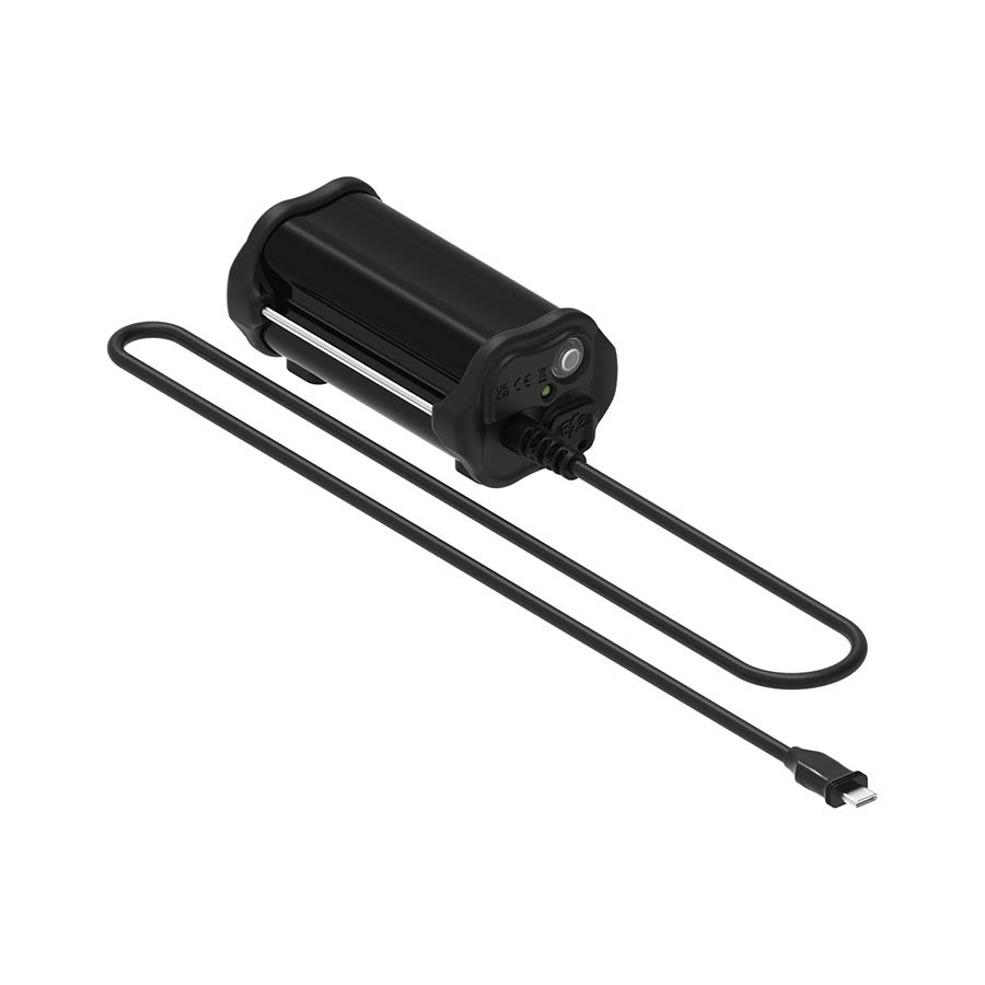 Lezyne Infinite Light Power Pack+XL, a durable rechargeable light accessory for bike safety and visibility.