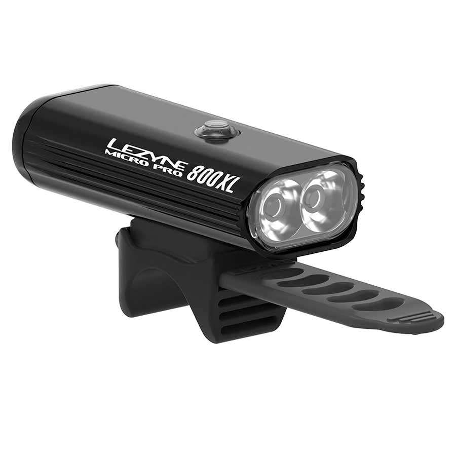 Lezyne, Micro Drive Pro 800XL, Light, Front, Black