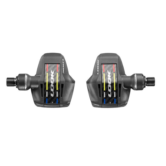 Look, Keo Blade Ti Ceramic 12 - 56MM, Pedals, Body: Carbon, Spindle: Titanium, 9/16'', Black, Pair