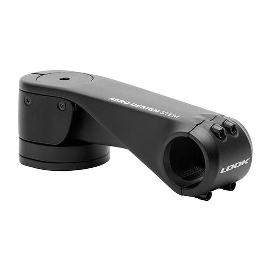 Black Look threadless stem, 80mm length, 28.6mm steerer tube, designed for mountain and road bikes.