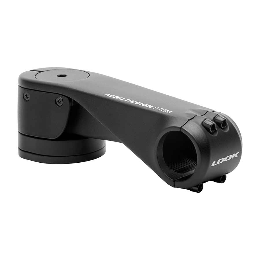 Black Look threadless stem with 80mm length for 28.6mm steerer tubes, designed for bike handlebar mounting.