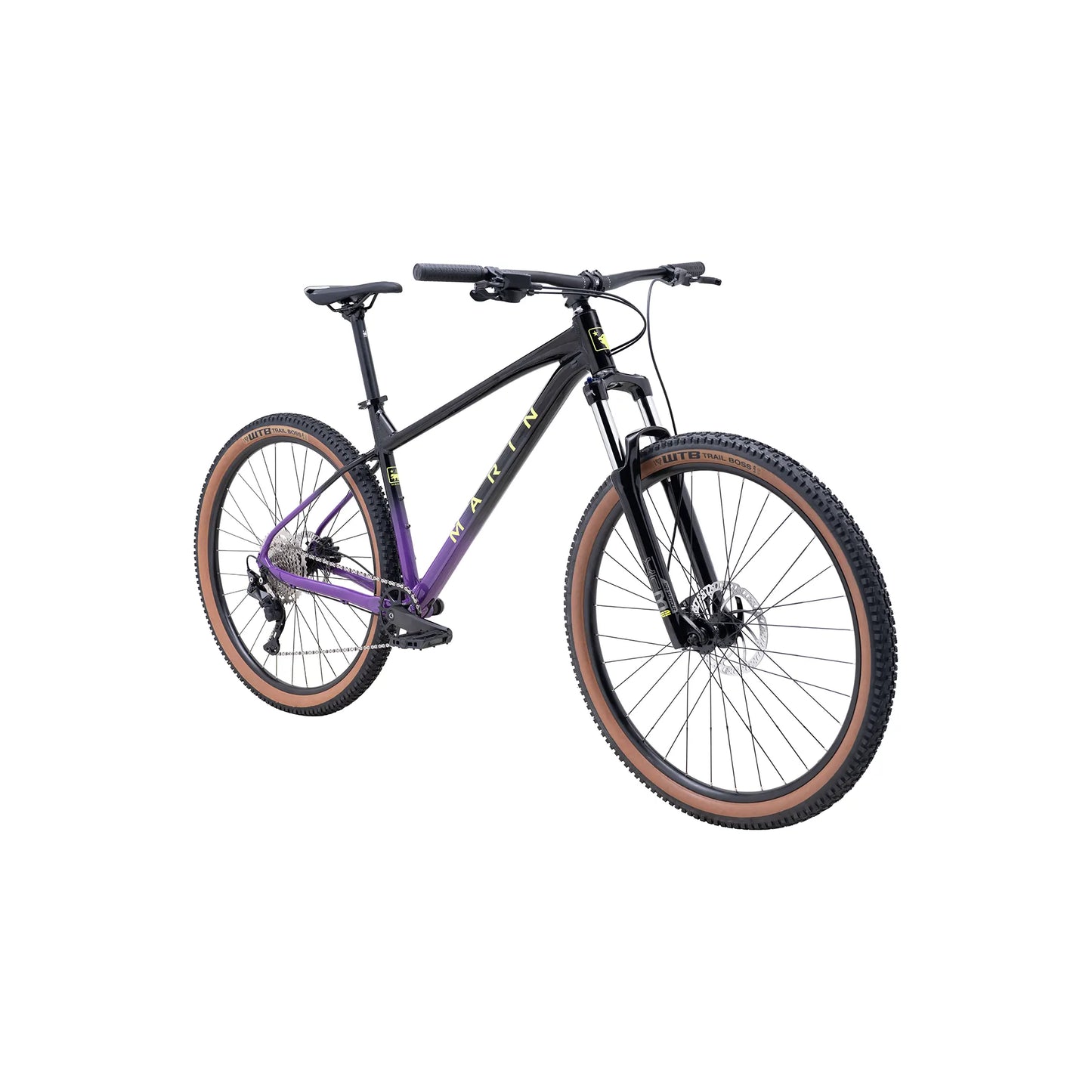 Marin Bobcat Trail 4 Black Purple Angle