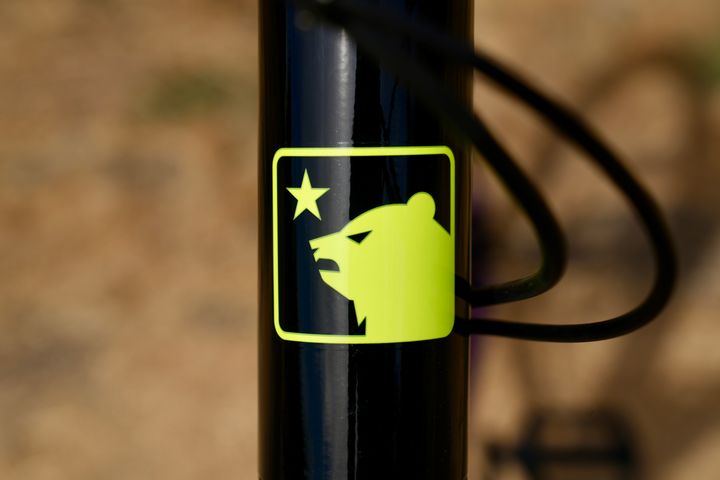 Marin Bobcat Trail 4 Black Purple Logo