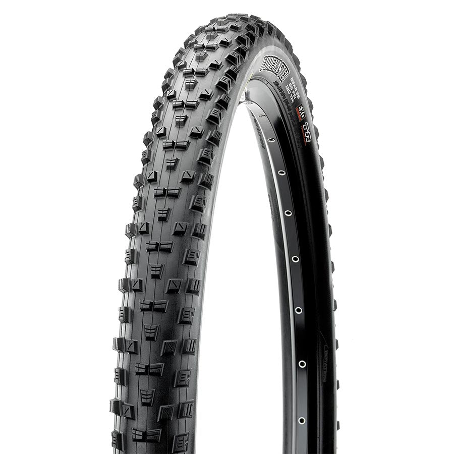 Maxxis, Forekaster, Mountain Tire, 29''x2.60, Folding, Tubeless Ready, Dual, EXO, Wide Trail, 60TPI, Black