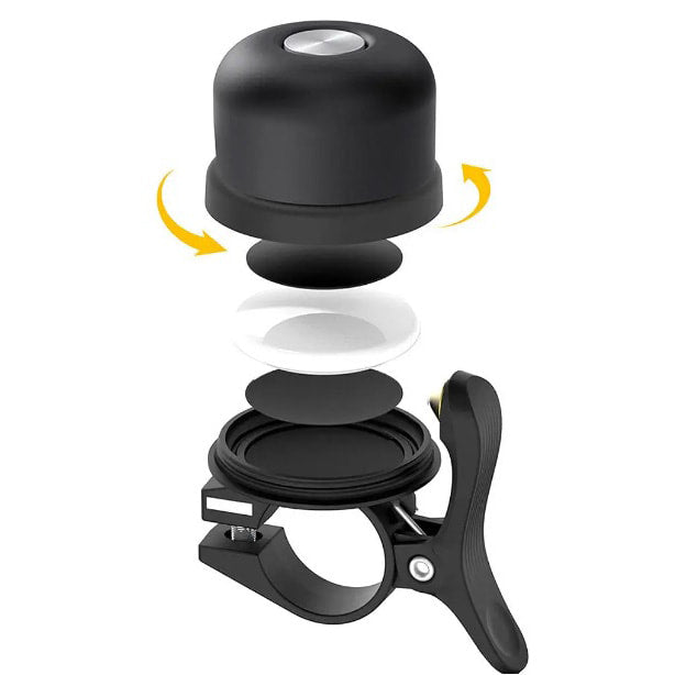 Bell with Air Tag holder for Apple Airtag - MetroCycle