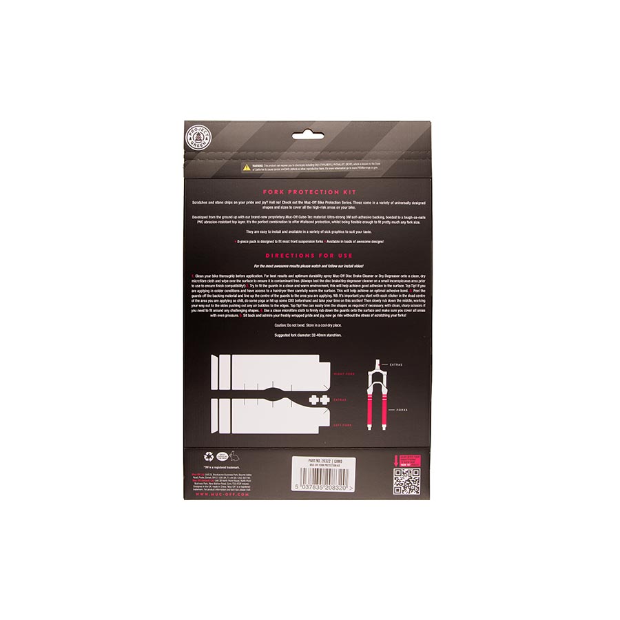 Muc-Off, Fork Protection, Bolt, Kit