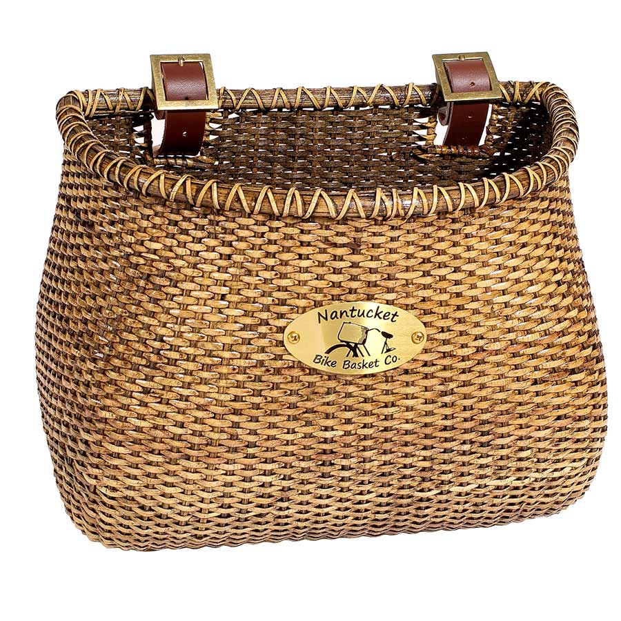 Nantucket, Lightship, Classic Basket, 12''X7.5''X9'', Stained