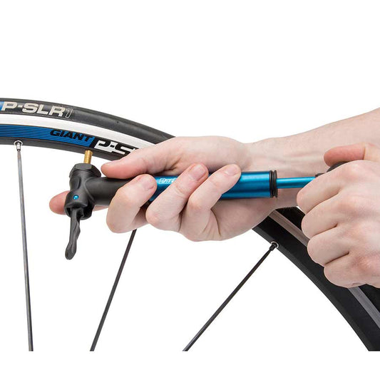 Park Tool, PMP-3.2, Pump, Dual Valve Head, 100psi, Black