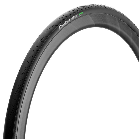 Pirelli Cinturato EVO TLR road tire 700x28c with tubeless-ready design, black folding tire with AS techwall and 60 TPI.