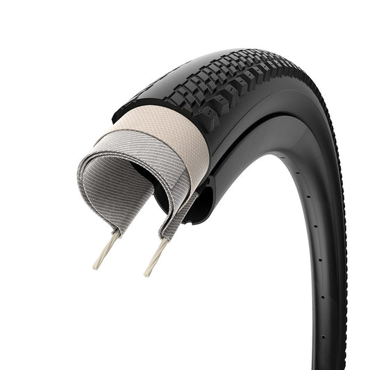 Pirelli Cinturato Gravel RH P-Line tire for gravel bikes, 700x40c, tubeless-ready with SpeedGrip TechWall tread in black.