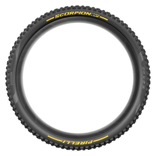 Pirelli, Scorpion Race Enduro M, Mountain Tire, 27.5x2.5, Folding, Tubeless Ready, SmartEVO DH, DualWALL, 60TPI, Black