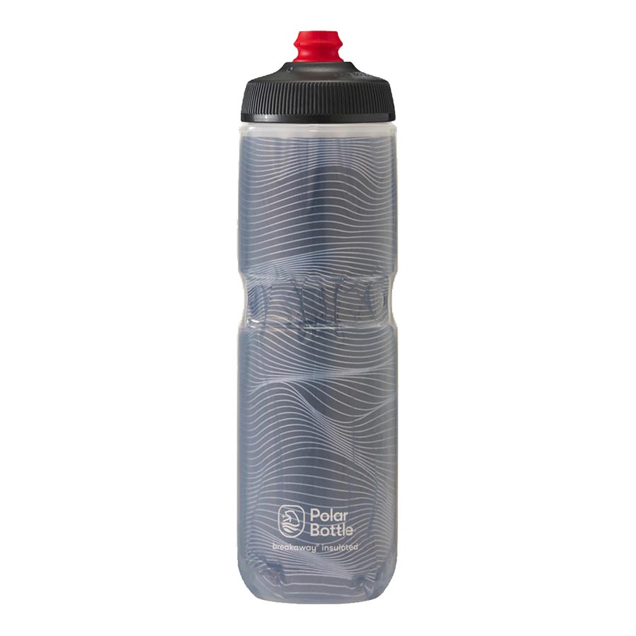 Polar, Breakaway Insulated 24oz, Water Bottle, 710ml / 24oz, White/Silver