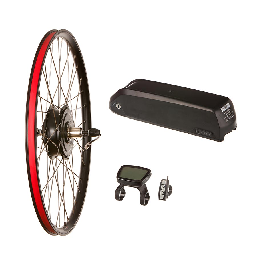 Promovec, Downtube Electric Assist Conversion Kit, 26'', Rim color: Black, ERF included