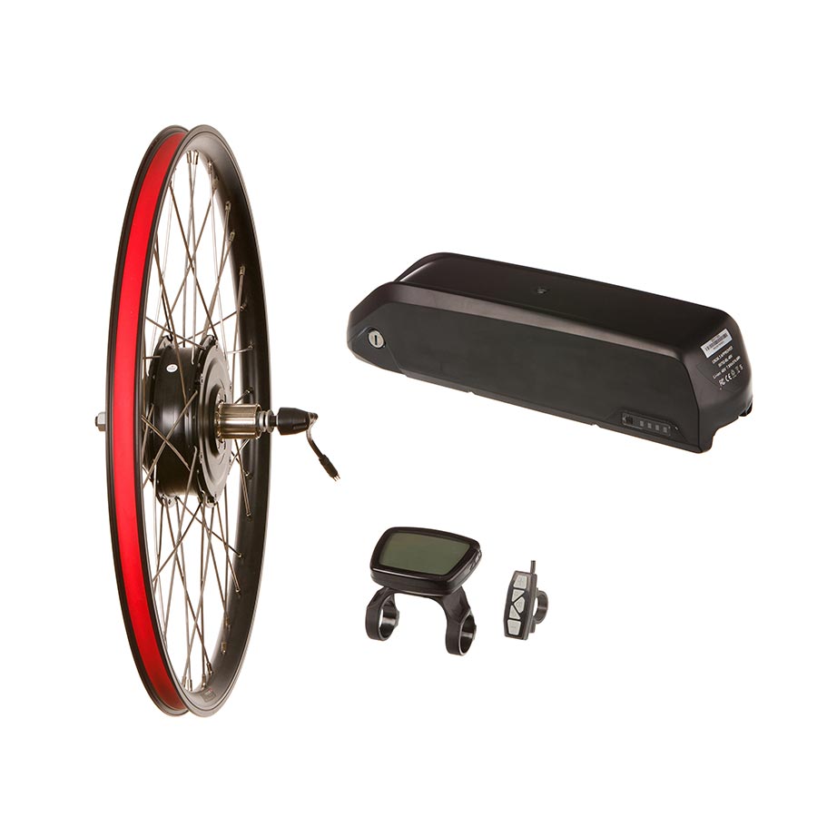 Promovec, Downtube Electric Assist Conversion Kit, 26'', Rim color: Black, ERF included