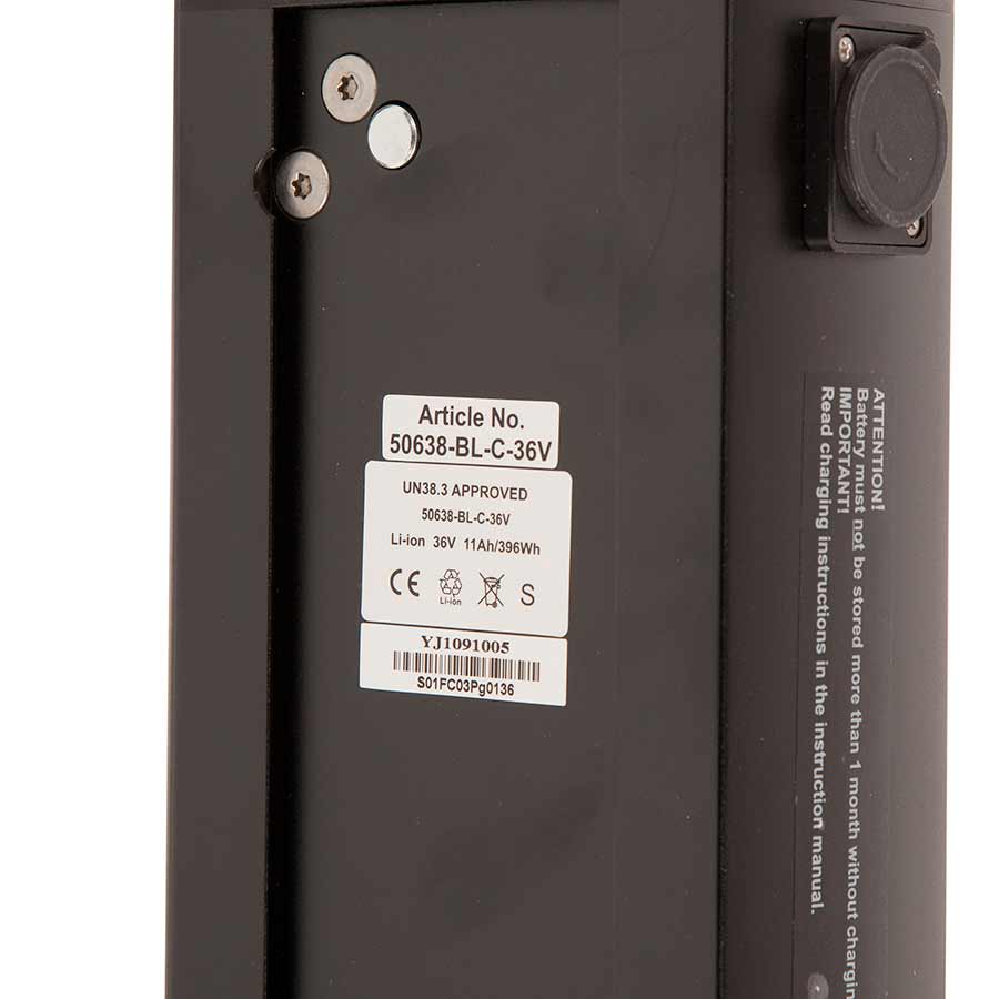 Promovec, Rear Rack Battery, 36V, 8.8Ah, Including $10 EHF