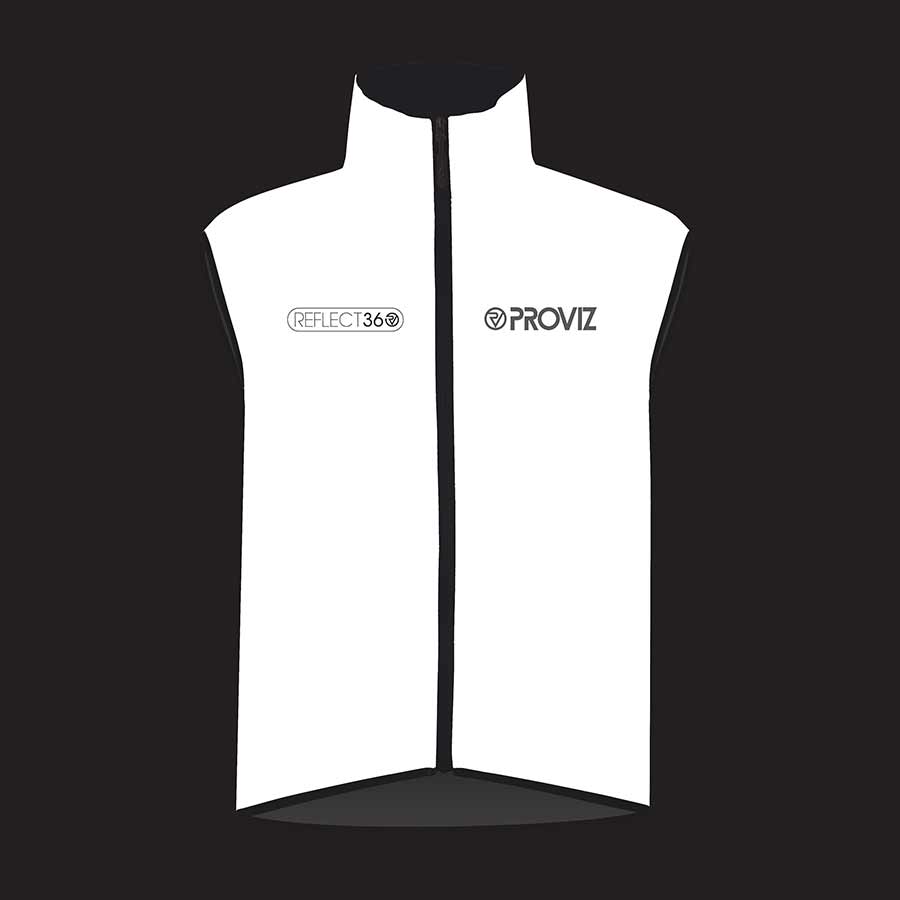 Proviz, REFLECT360, Vest, Men, Silver, S